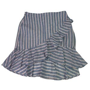 Venus Women’s Skirt Sz Medium Back Elastic Waist Flared Ruffles Multi Colors